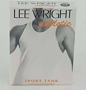 New Vintage Premium Quality Men's Athletic Sports Tank Top Cotton, Black, Large - Picture 1 of 5