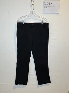 Pantalones elásticos Dickies para mujer talla 10 negros estilo chino calce relajado - Imagen 1 de 7