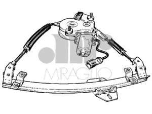 MIRAGLIO 30/799: ALZACRISTALLO ELETT. AD VW GOLF 87-91 3/5P - Picture 1 of 1