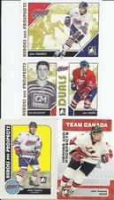 John Tavares 2006-07 2007-08 2008-09 In The Game Heroes & Prospects 4-Card Lot