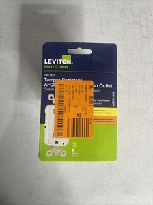 Leviton 15 Amp 125-Volt Duplex Self-Test SmartlockPro Tamper Resistant AFCI/GFC - Picture 1 of 2