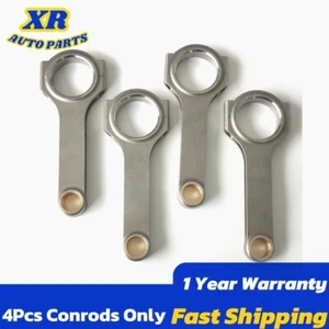 FORGED H-BEAM CONNECTING RODS FOR AUDI VW 2.0T VAG 2.0 16V TFSI EA113 NO BOLTS - Picture 1 of 5