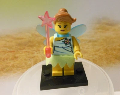 LEGO 8833-9 MINI FIGURAS Serie 8 HADA COL121 alas falda varita Campanilla 2012 Foto 1 de 2