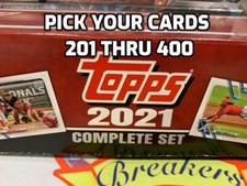 2021 Topps 582 Montgomery Club Complete Set #3 -PICK YOUR CARDS 201 to 400