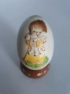 Ferrandiz Anri handbemaltes Ei 1978 Made in Italy - Bild 1 von 2
