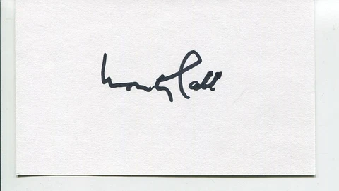let's make a deal MONTY HALL signed AUTOGRAPH 1388B Cover
