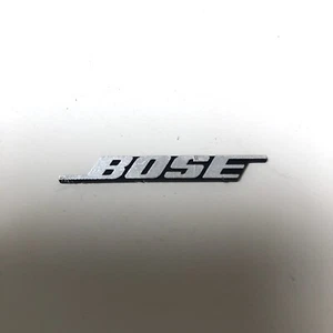 Genuine BOSE Silver Logo Decal [1.5 Inches ] Ship From CA USA - Picture 1 of 3