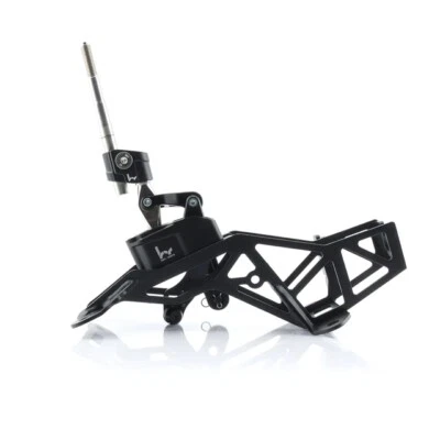 HYBRID RACING Adjustable Short Shifter Dust Black For 2015-2020 Honda Fit GK5 - Image 1 of 4