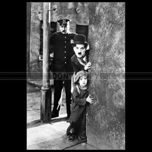 Photo F.003504 CHARLIE CHAPLIN & JACKIE COOGAN (THE KID) - Photo 1/1