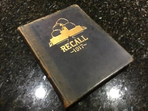 1917 Augusta Military Academy AMA Yearbook "Recall" Fort Defiance, Virginia VA - Picture 1 of 3