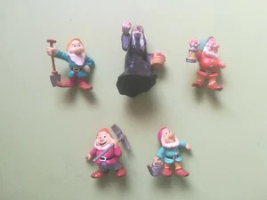 Lote 5 figuras Blancanieves y los 7 enanitos Bullyland disney - Imagen 1 de 7