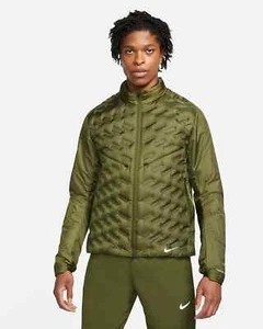 MENS NIKE THERMA-FIT ADV REPEL DOWN FILL RUNNING JACKET SIZE S (DD5667 326) - Picture 1 of 8
