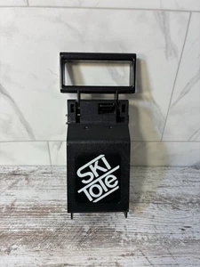Vintage Ski Tote Locking Transport T System Carrier Black Nice Condition - Picture 1 of 14