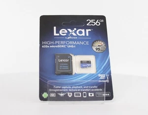 Lexar High-Performance microSDXC 633x 256 GB UHS-I Card (LSDXC256GB633) - Picture 1 of 2
