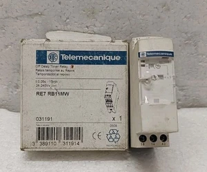 TELEMECANIQUE SCHINDER RE7RB11MW OFF DELAY TIMER RELAY FREE DELIVERY - Picture 1 of 5