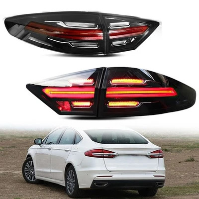 Luz trasera LED dinámica lado conductor pasajero apta para Ford Fusion Mondeo 2013-2016 Foto 1 de 4
