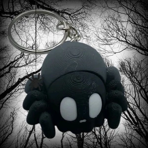 Zeitlich begrenzte saisonale Wackel Haustier Halloween gruselige Spinne Schlüsselanhänger  - Bild 1 von 5
