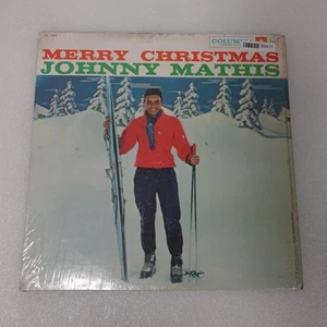 Johnny Mathis Merry Christmas LP Vinyl Album Record Pop - Picture 1 of 4