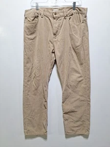 Dockers MENS SIZE 36X29 Brown Corduroy Straight Fit Tan Pants Beige Ribbed - Picture 1 of 14