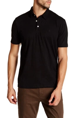 VOLCOM BLACK BANGER POLO SHIRT MEN'S XL NEW WITH TAGS! - Image 1 of 4
