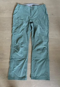 Pantalones de senderismo para mujer Duluth Trading Co. verdes talla 10 ¡NUEVOS! - Imagen 1 de 4