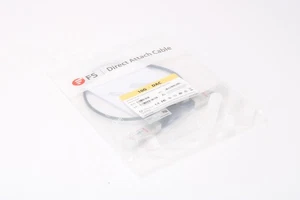 FS SFPP-PC005 0.5m (2ft) 10G SFP+ Passive Direct Attach Copper Twinax Cable -NEW - Picture 1 of 3