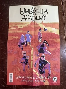 UMBRELLA ACADEMY 2025 PROMO POSTER 11" X 17" DARK HORSE Comics FOLDED Way & Ba - Picture 1 of 1
