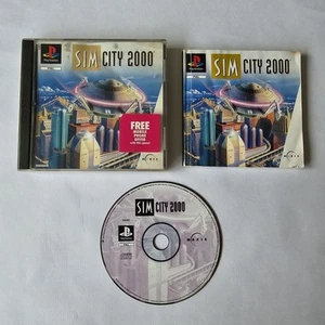 Simcity 2000 PS1 Playstation 1 gioco PAL UK completo - Foto 1 di 8