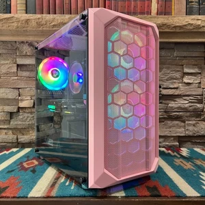 Custom RGB Win11 Gaming PC! •i5-10400f •GTX1660Ti •32GB DDR4 •512GB NVMe •Wifi - Afbeelding 1 van 14
