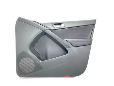 2010–2017 VW TIGUAN FRONT RIGHT PASSENGER DOOR TRIM PANEL BLACK 5N0867012B OEM - Image 1 of 4