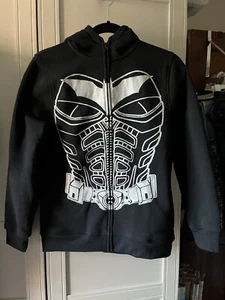 Batman Masked - Full-Zip - Hoodie, Sweatshirt Boys/Youth, Large w Detach Cape  - Picture 1 of 8