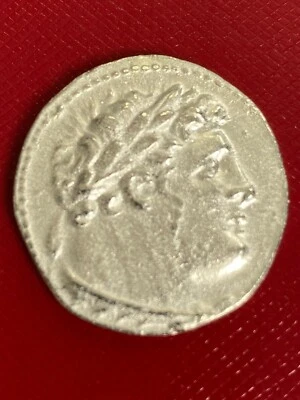 ANCIENT BIBLICAL COIN SILVER SHEKEL OF TYRE (Museum Specimen coin 422)