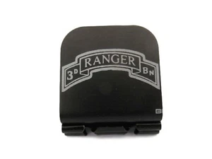 3rd Ranger Battalion Scroll Patch Laser Etched Aluminum Hat Clip Brim-it - Picture 1 of 10