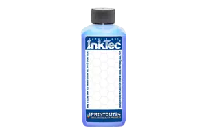 250 ML Inktec Encre pour HP 70 LC Lumière Cyan Designjet Z2100 Z3100 CB351A - Photo 1/5