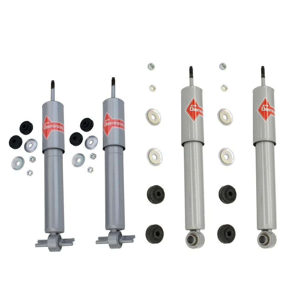 NUEVO Amortiguadores delanteros y traseros KYB Gas-a-Just para Chevrolet Corvette 1988 Foto 1 de 1