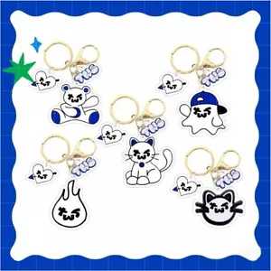 Kpop TWS Cartoon Cute Acrylic Keychain Bag Charm Accessory - Picture 1 of 7