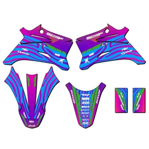 Kit de gráficos TTR 110 TIGRE 2008-2022 rosa Senge compatible con Yamaha - Imagen 1 de 10