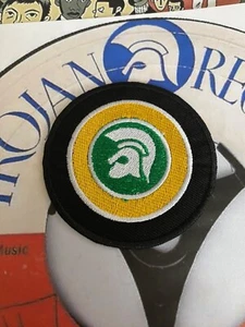 Trojan Jamaica Gold Roundel Record Spirit of 69 Embroidered Iron Sew On Patch - Picture 1 of 2