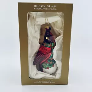 Hallmark 2019 Heritage Red Cardinal Beauty Birds vidrio soplado Polonia adorno NUEVO - Imagen 1 de 6