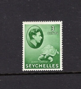 Tortuga gigante verde 3c Seychelles 1938-1941 MH Sc 126 SG 136 - Imagen 1 de 1