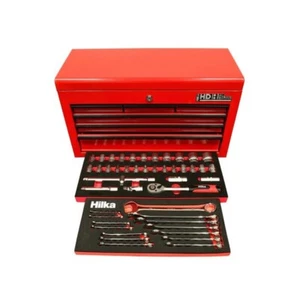 Hilka 6 drawer tool storage chest with 47 piece eva socket spanner tool kit - Picture 1 of 5