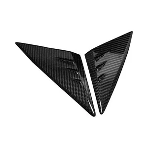 For Benz A-Class W177 A45 AMG Carbon fiber A-Post Front Triangle Cover Trim 2PCS - Picture 1 of 7