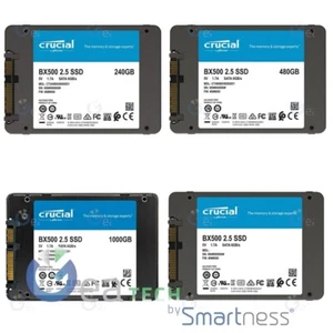 Crucial SSD Interno BX500 2,5" 240GB 480GB 1TB 2TB Hasta 540MB/S Estado Sólido - Bild 1 von 5