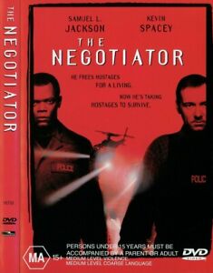 The Negotiator DVD (Region 4) VGC Kevin Spacey
