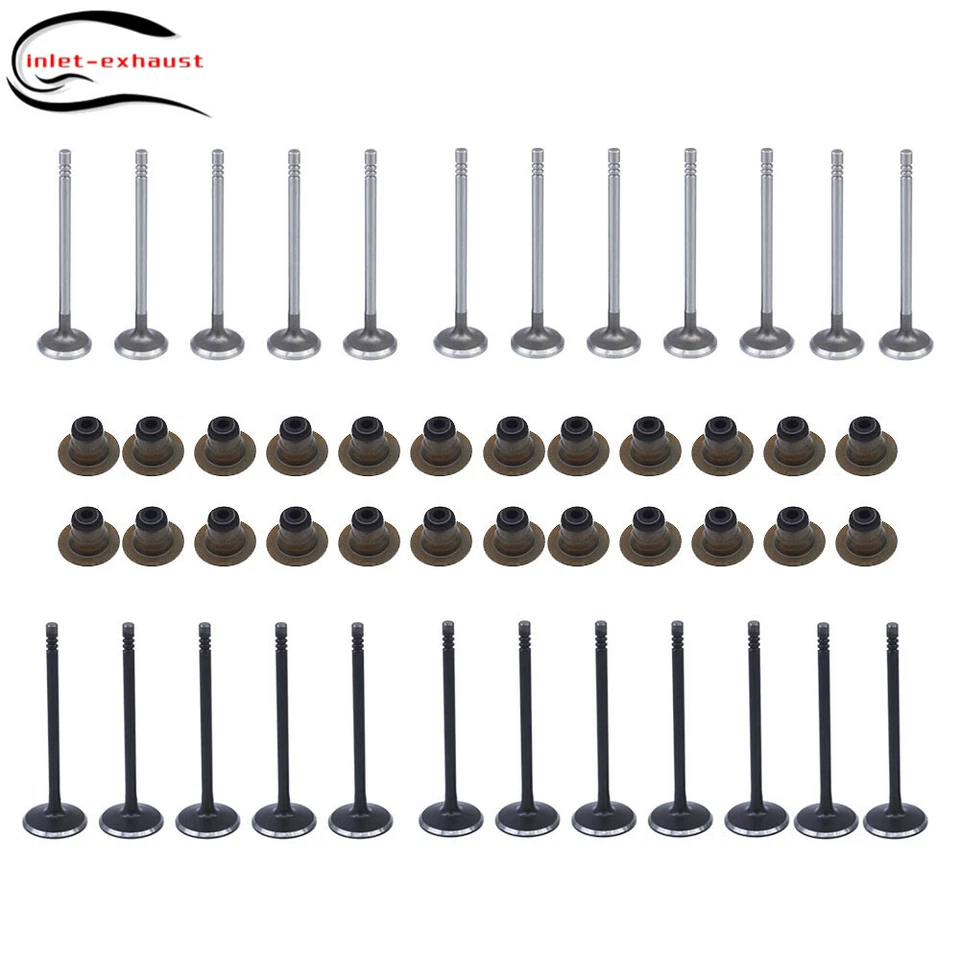 Vedação de válvula de escape de admissão para 1998-2010 Chrysler Sebring Dodge Avenger 2.7L DOHC - Imagem 1 de 4