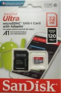 Micro SD Card Memory tf flash 32GB For NINTENDO 2DS,3DS,3DS XL,Wii U Console - Picture 1 of 24