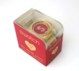 GIANT SHIMMER (by Manish Arora) - SWATCH IRONY THE CHRONO - YOG101G - new - Bild 1 von 7