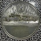 1953 Germany Massive Firefighting Uniface Award Medal Lot#B1426 202Mm
