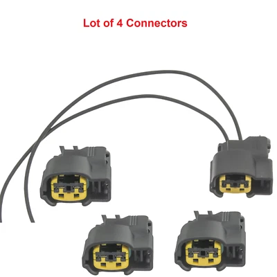 Lot of 4 Connectors of Ignition coil Fits: Hyundai Elantra Tucson Kia Forte Soul - Изображение 1 из 4