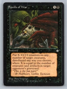 Spoils of War Ice Age Rare – MTG Magic the Gathering Card - Picture 1 of 2
